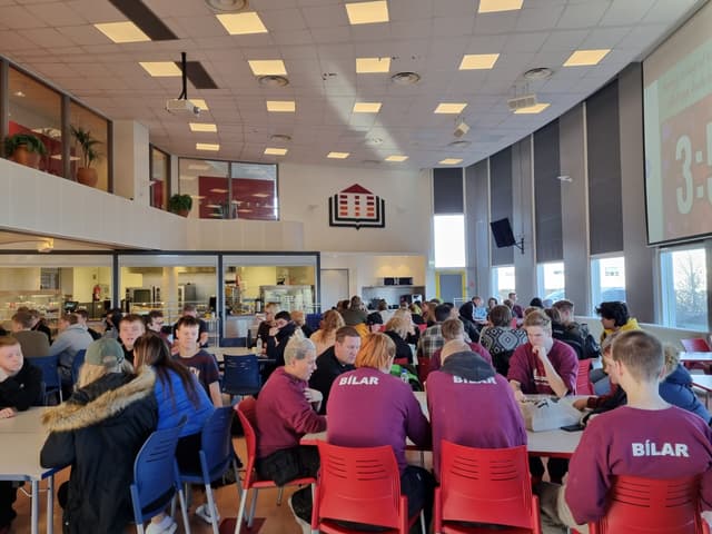 Mynd frá borgarholtsskóla