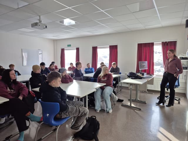 Mynd frá borgarholtsskóla