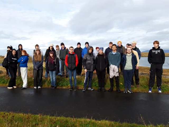 Mynd frá borgarholtsskóla