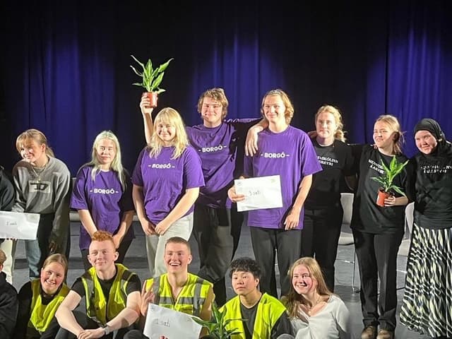 Mynd frá borgarholtsskóla