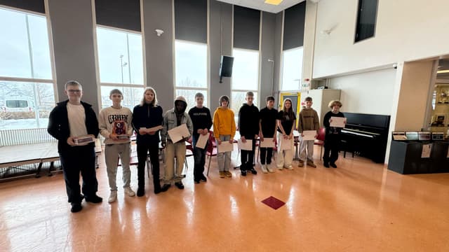 Mynd frá borgarholtsskóla