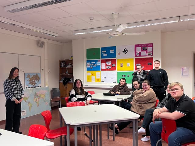 Mynd frá borgarholtsskóla