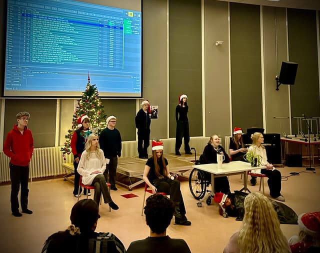 Mynd frá borgarholtsskóla