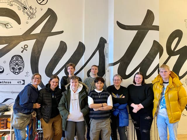 Mynd frá borgarholtsskóla