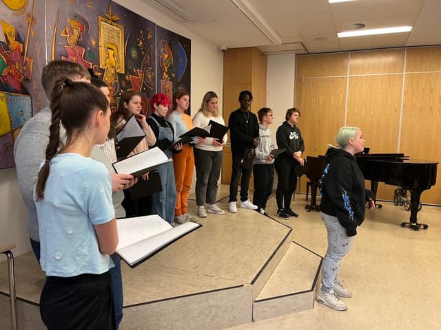 Mynd frá borgarholtsskóla