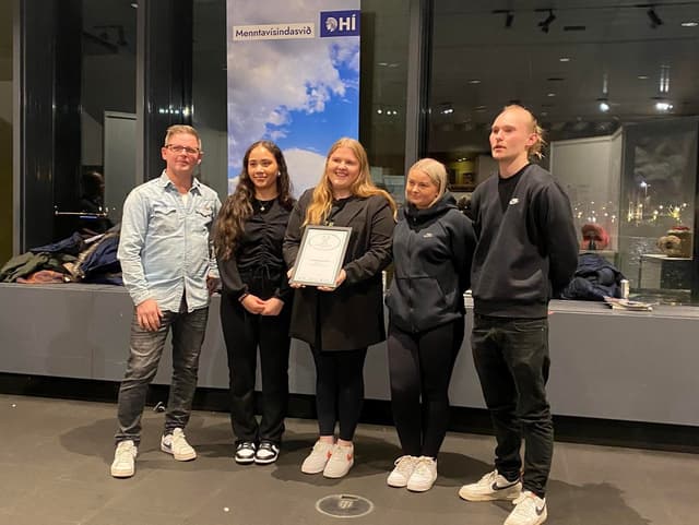 Mynd frá borgarholtsskóla